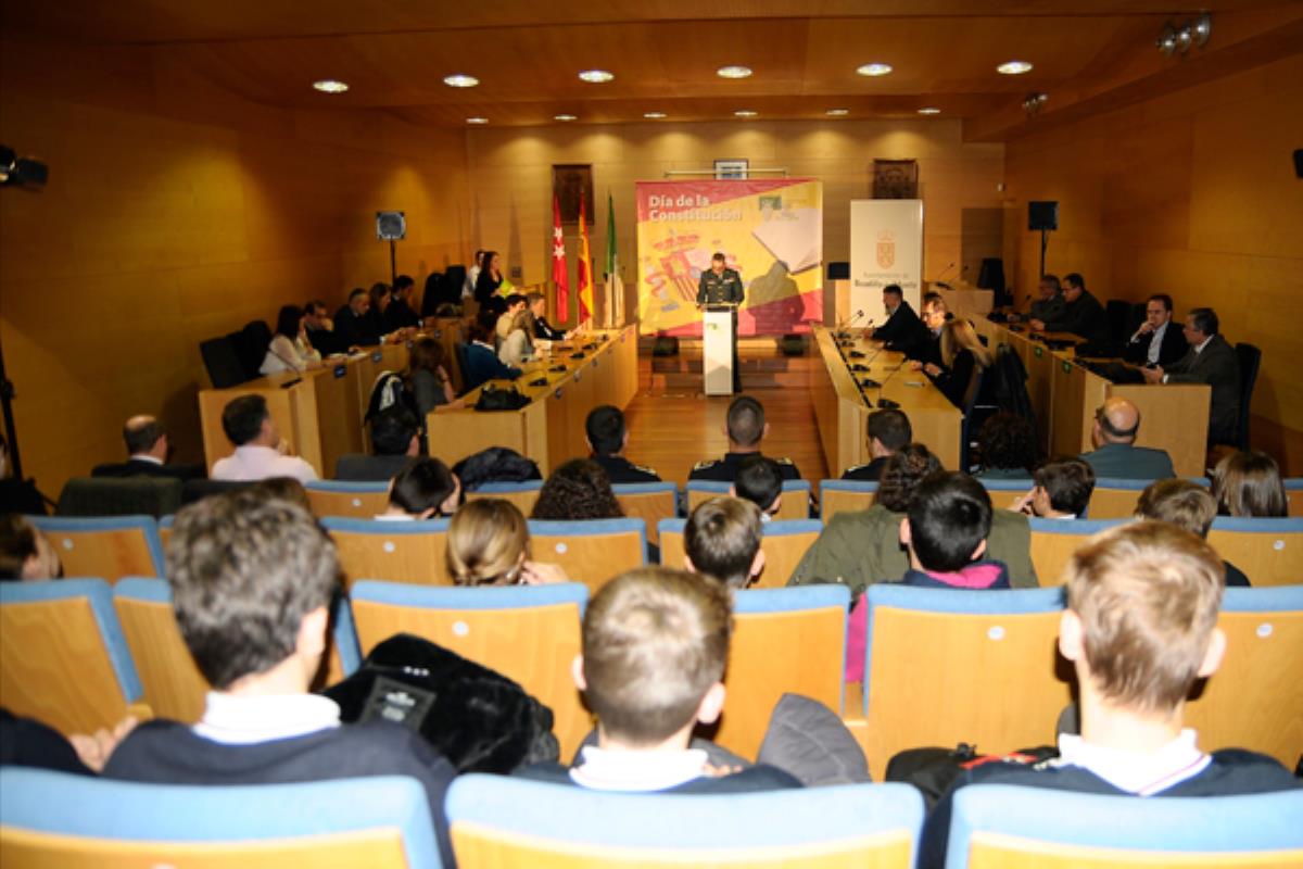 Han sido los encargados de rendir homenaje a la Carta Magna