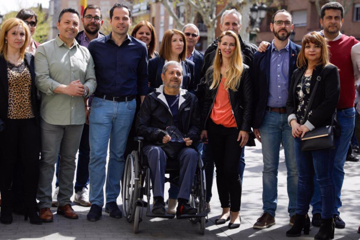 El candidato a la Comunidad de Madrid espera que Leganés “se tiña de naranja” el próximo 26 de mayo