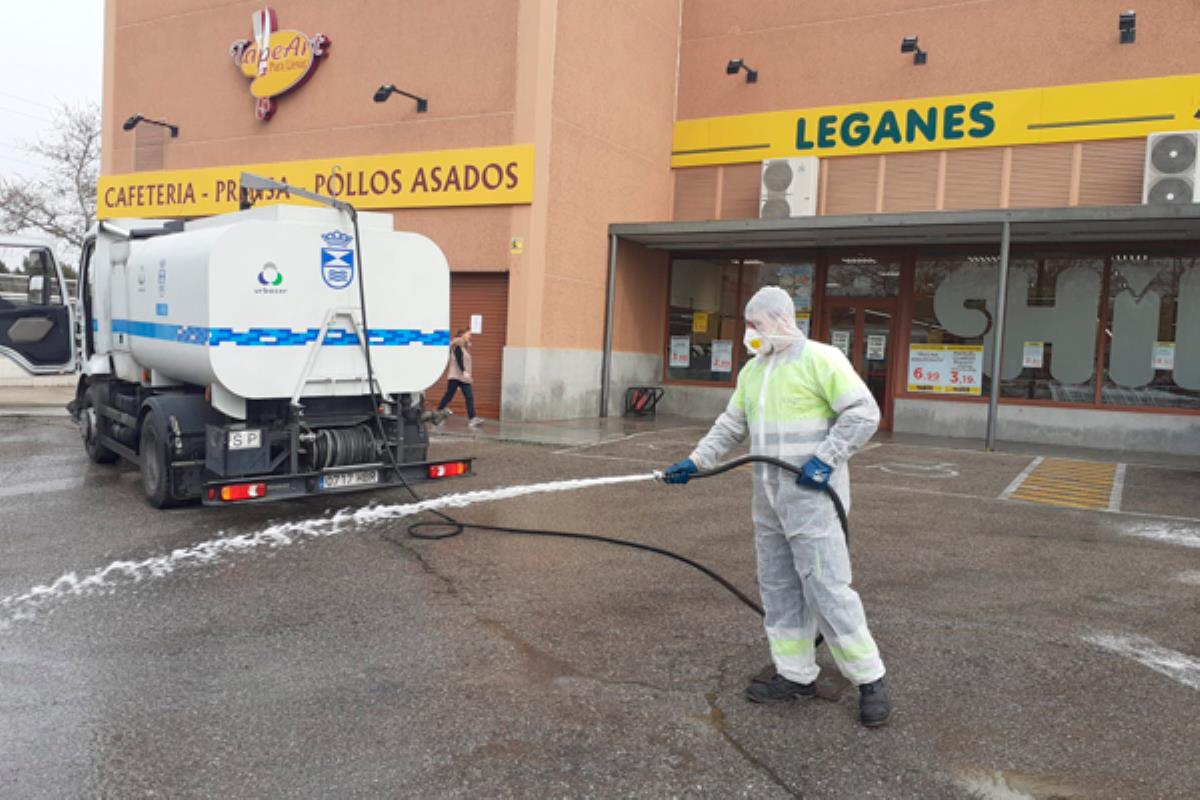 Farmacias, centros de salud, supermercados y contenedores de basura son prioridad