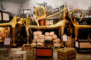 La muestra recoge las réplicas exactas de más de mil objetos encontrados en la tumba del faraón