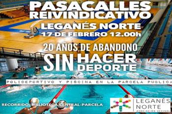 El 17 de febrero tendrán lugar una marcha contra el convenio por el cual el Club Deportivo Leganés ocupará todo el terreno de las instalaciones deportivas de Butarque
