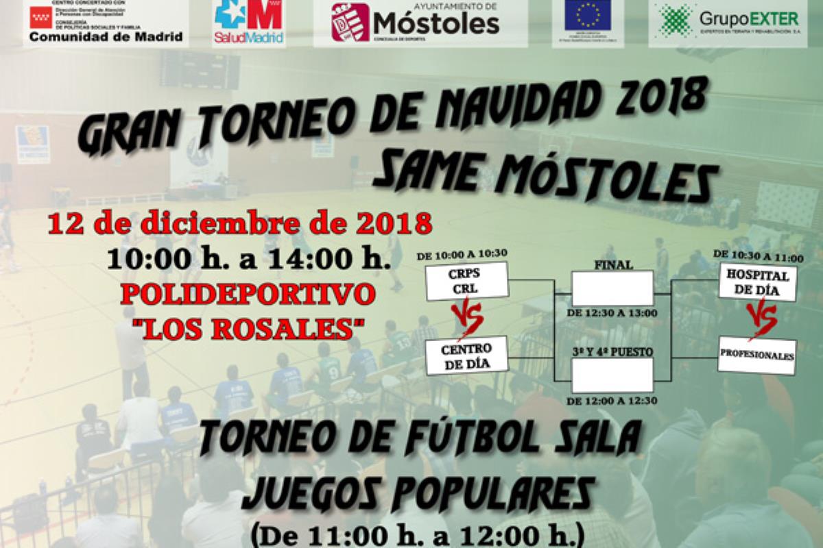 El Pabellón Municipal de Móstoles acogerá este 12 de diciembre el Torneo de Navidad