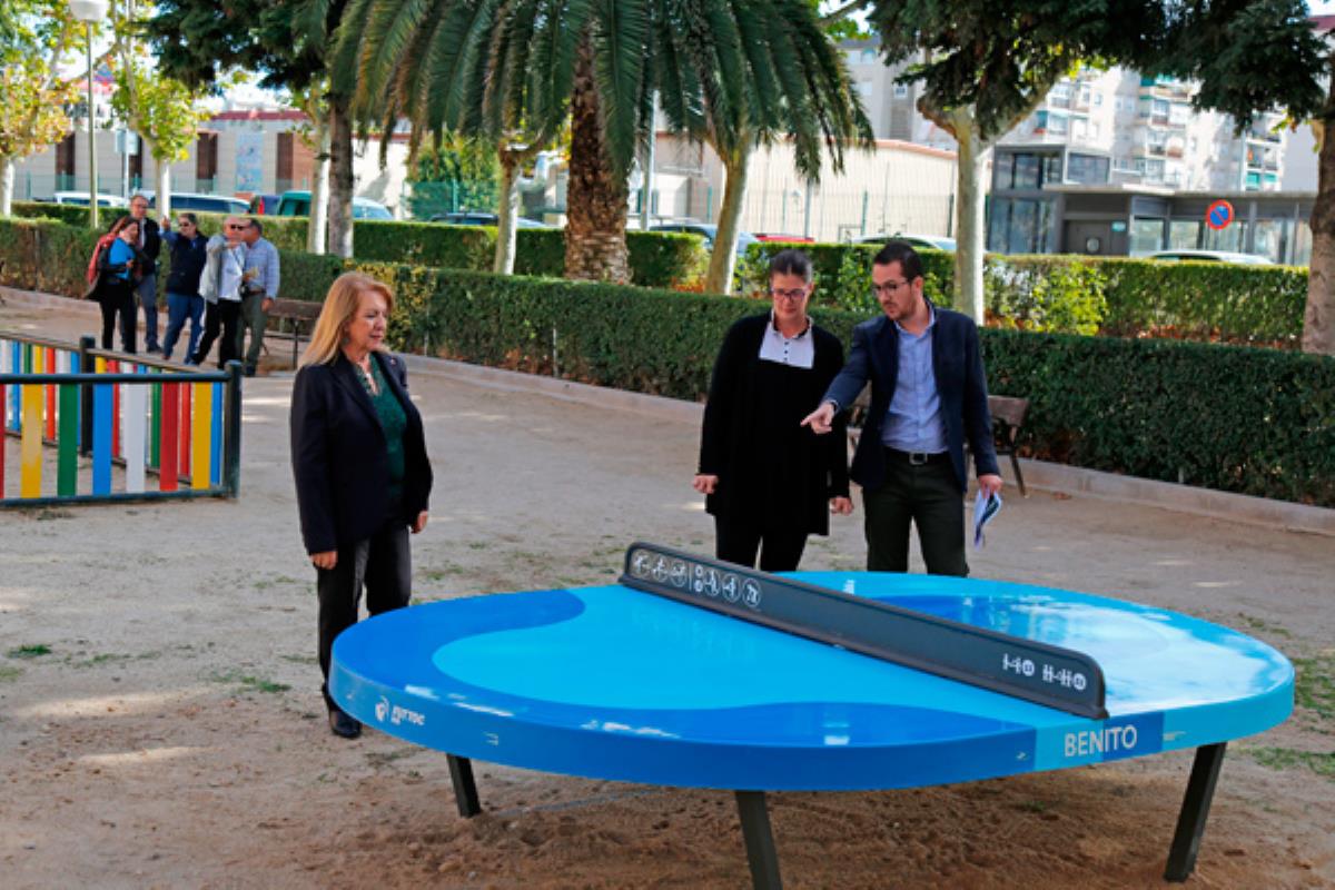 También se han instalado nuevas zonas de ocio infantil y otras para realizar ejercicio en Parque Coimbra 