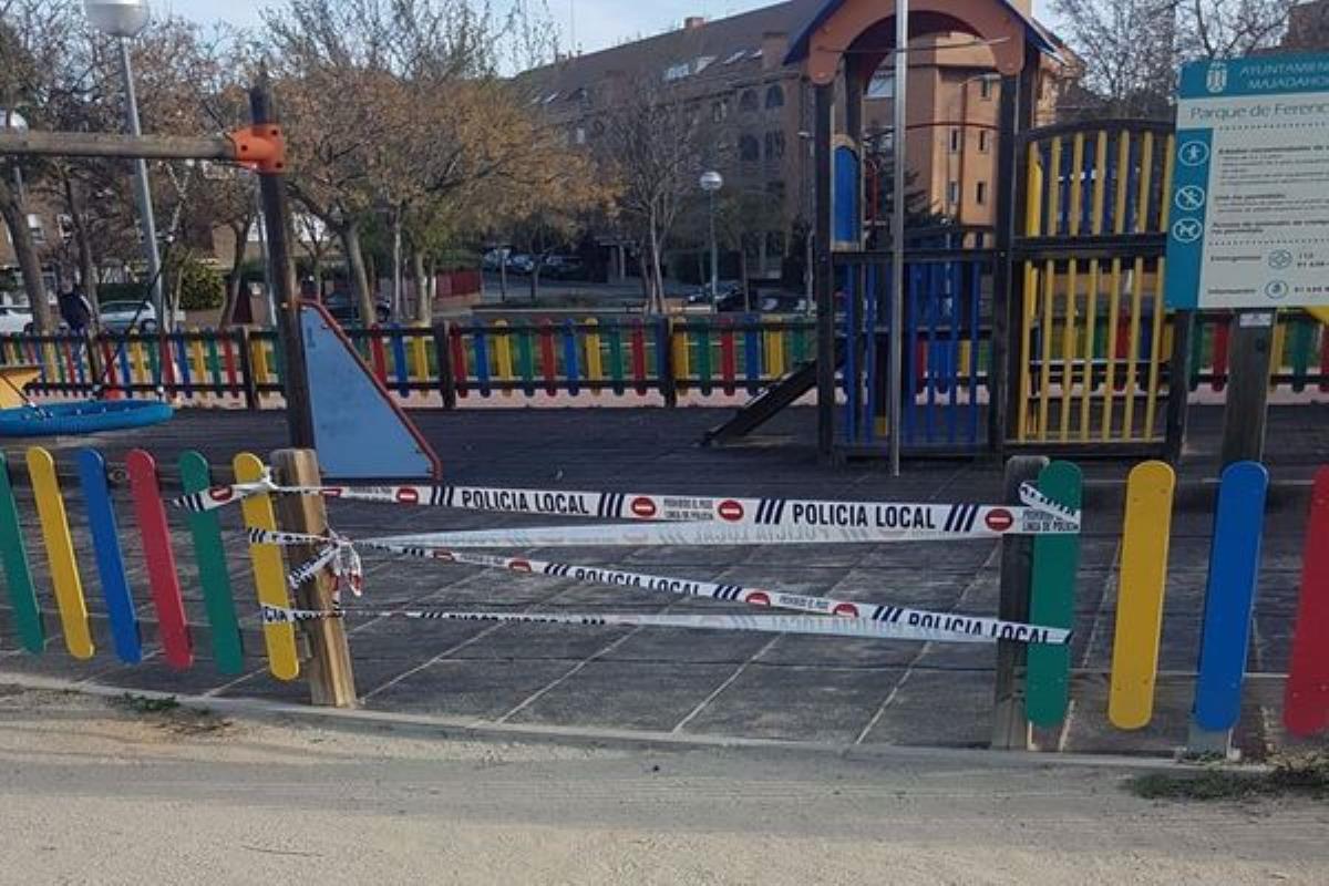 Parques infantiles y el Monte del Pilar también estarán cerrados