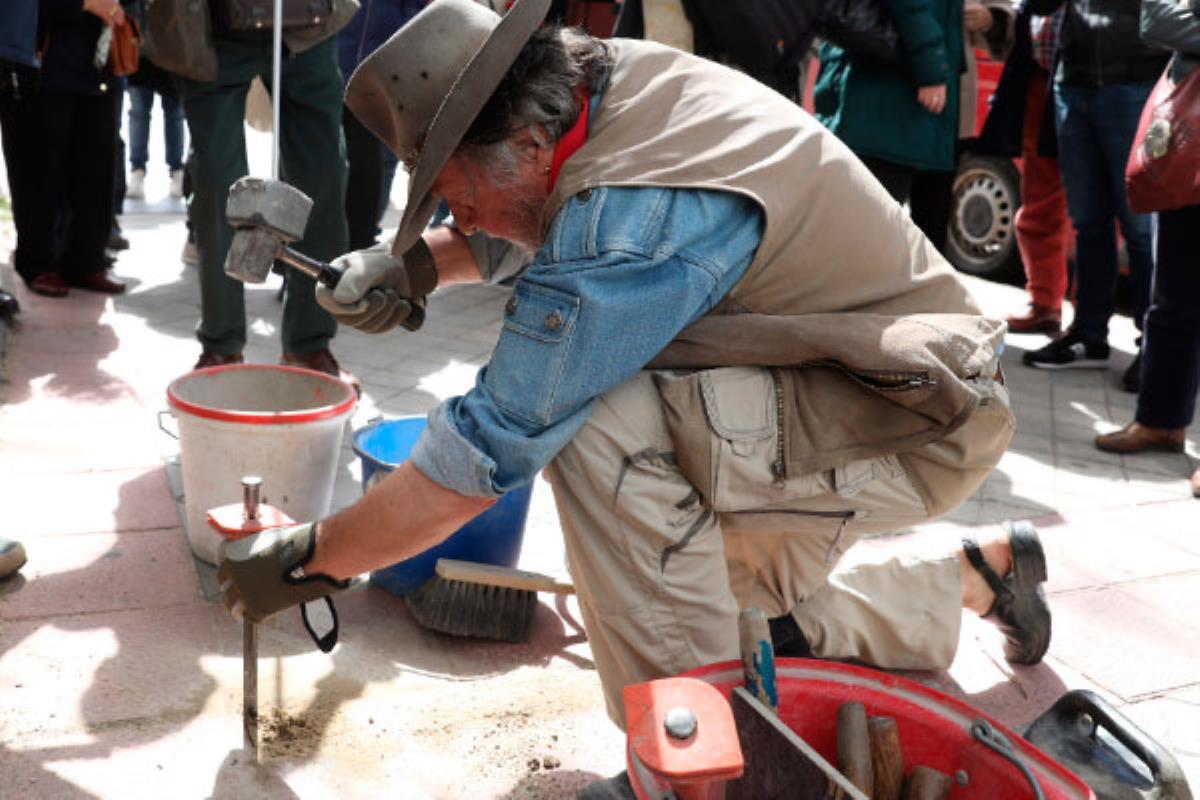 Ya son 1.800 las localidades europeas que continúan este acto de memoria