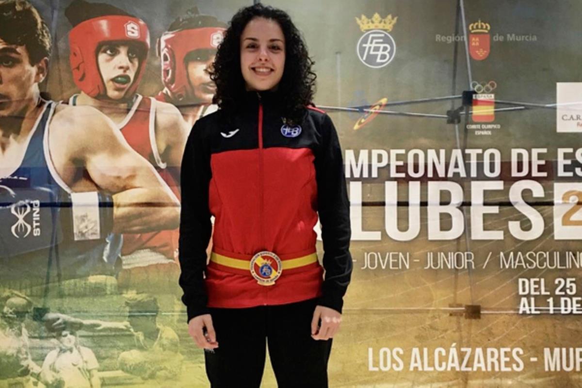 La boxeadora torrejonera se hizo con el Campeonato de España de Clubes