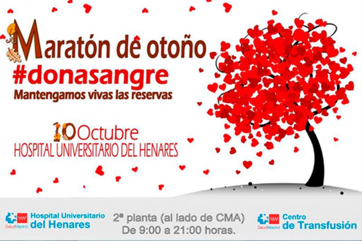 Este Otoño el eslogan es “Dona Sangre. Mantengamos vivas las reservas”