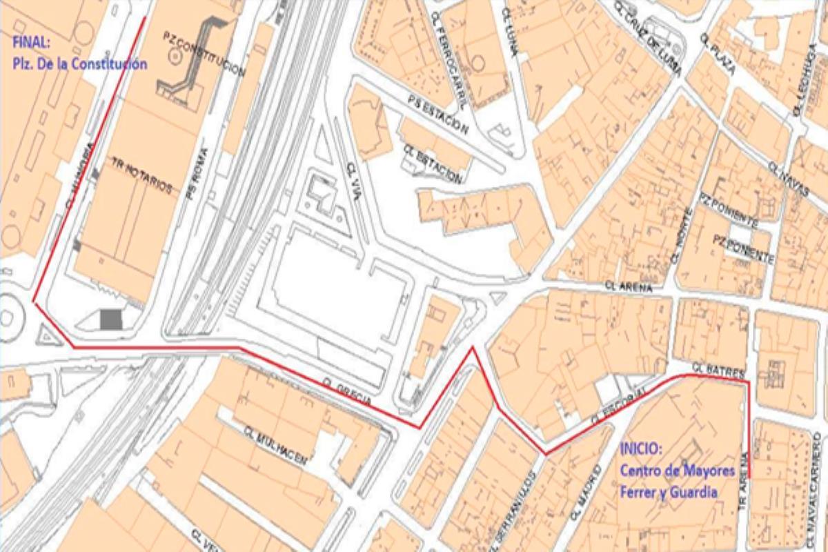 La policía local nos comunica el itinerario y los cortes de tráfico que tendrán lugar el día de mañana