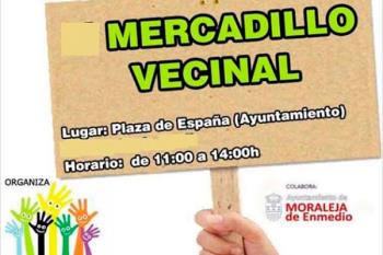 Moraleja acogerá un mercadillo vecinal el próximo domingo 2 de septiembre entre las 11:00 y las 14:00 horas en la Plaza de España