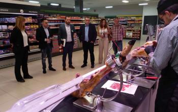 El alcalde ya ha visitado este Mercadona, ubicado en el Parque Comercial Camino Real
