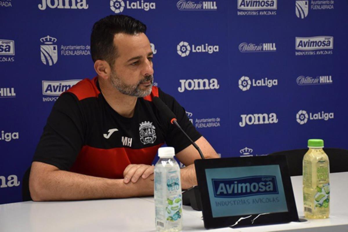 El entrenador del Fuenlabrada analiza la actualidad del equipo antes de enfrentarse al Lugo