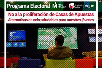 La coalición municipal ha incluido la medida en su programa electoral para luchar contra la ludopatía