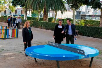 También se han instalado nuevas zonas de ocio infantil y otras para realizar ejercicio en Parque Coimbra 