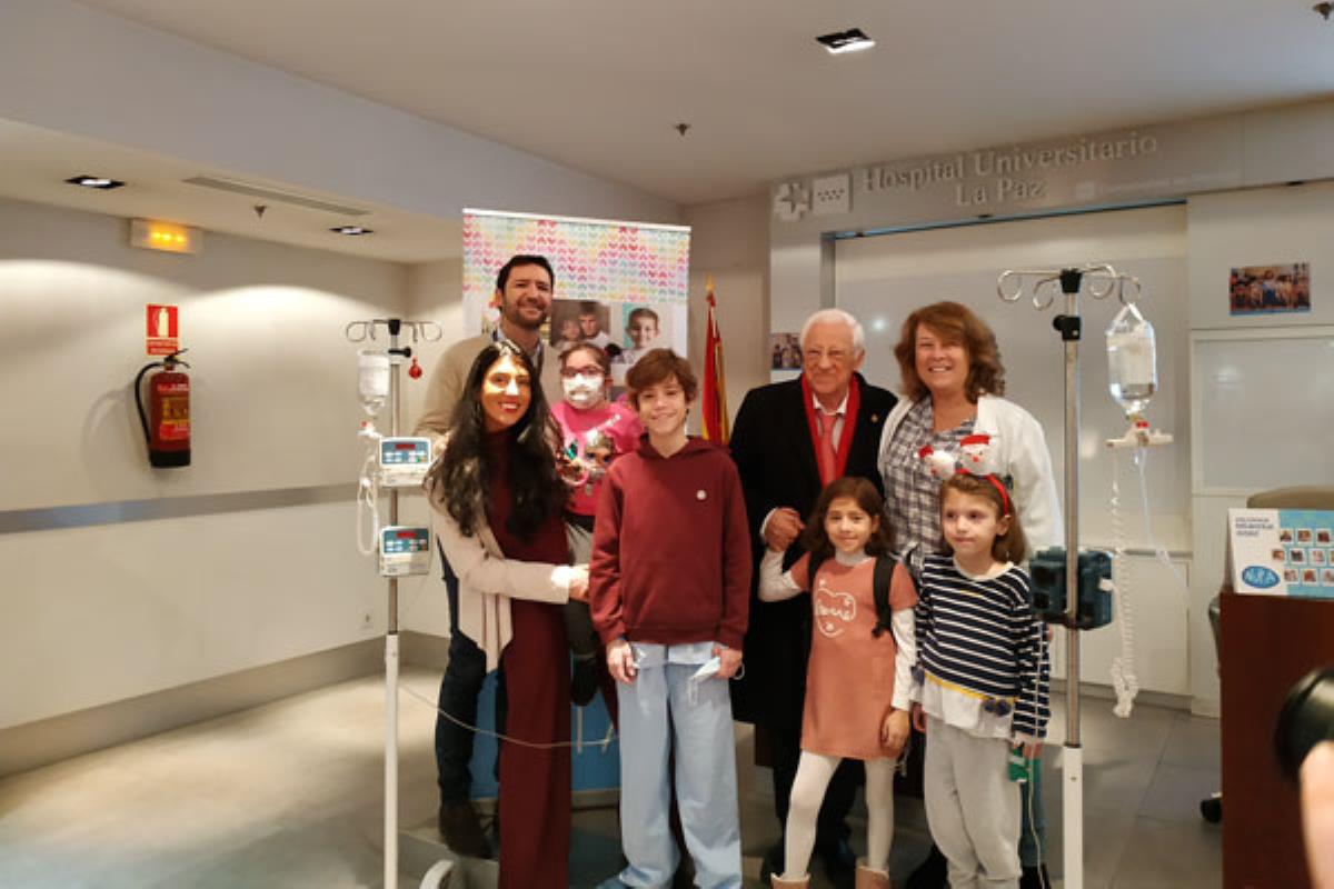 La campaña pretende dar soporte emocional y reforzar psicológicamente a los niños que sufren fallo intestinal y trasplante multivisceral
