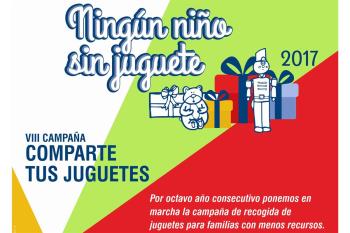 El Ayuntamiento de Getafe invita a participar de la VIII Campaña ‘Comparte tus juguetes’