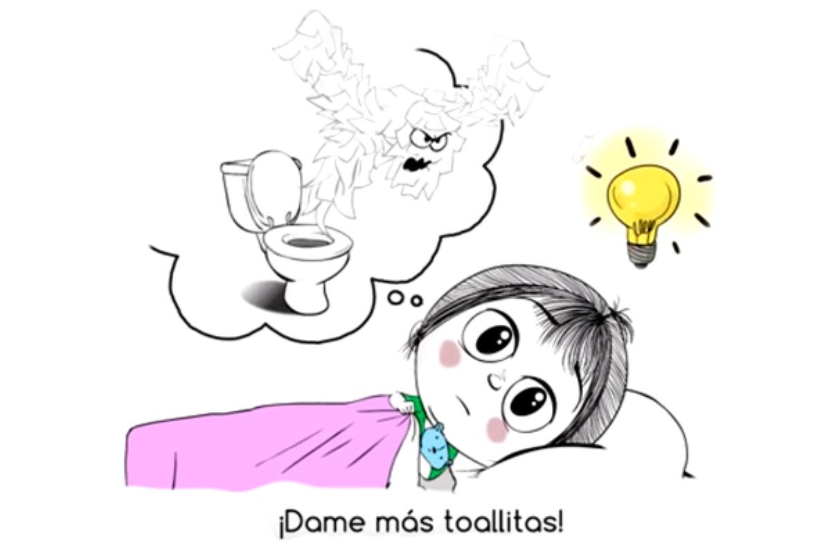 El Canal de Isabel II lanza esta campaña de concienciación tras retirar toneladas de toallitas húmedas de sus instalaciones