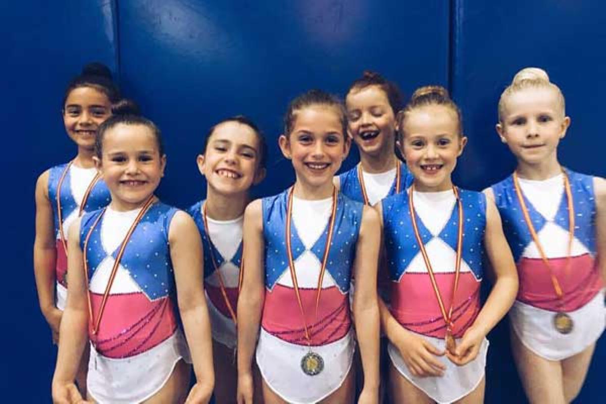 Este fin de semana se ha celebrado la primera fase Gymcup  Madrid de Gimnasia Rítmica