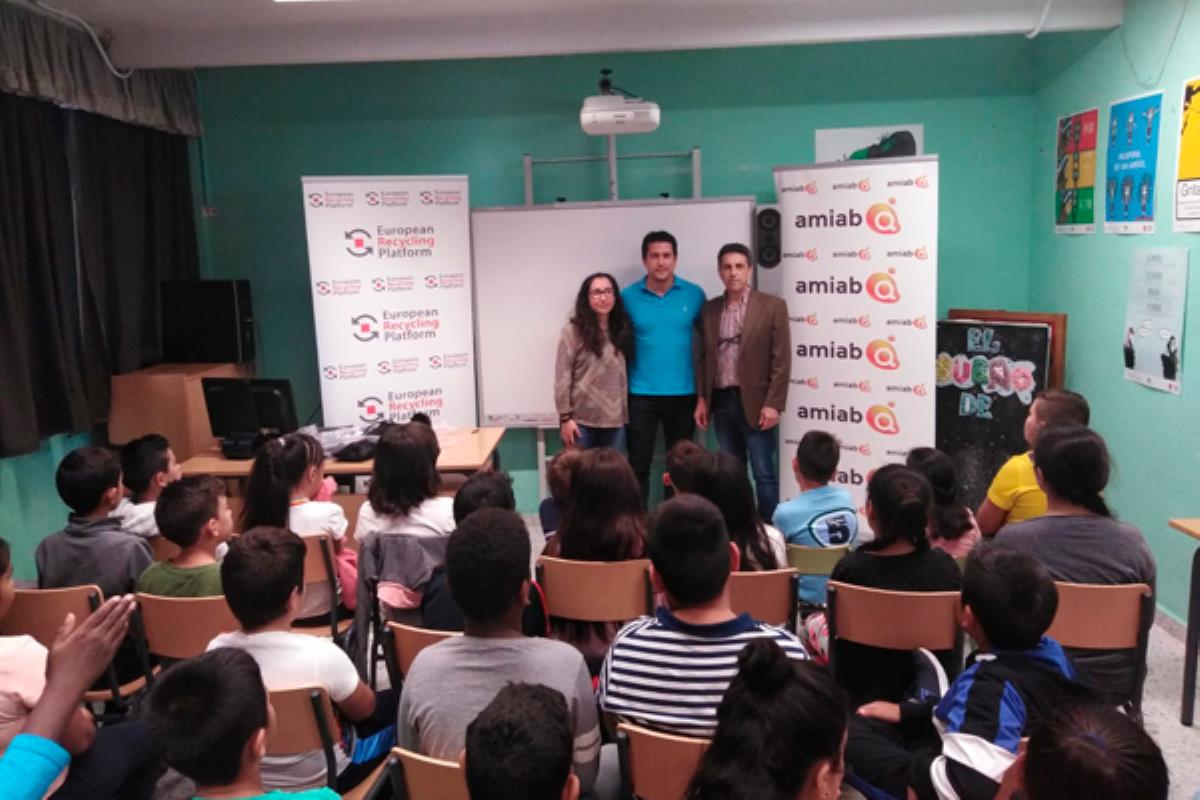 Durante dos meses la European Recycling Platform España llevará a cabo una campaña de sensibilización escolar