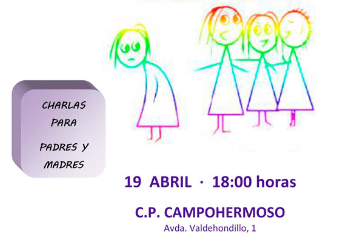 La charla tendrá lugar mañana, 19 de abril, en el colegio Campohermoso