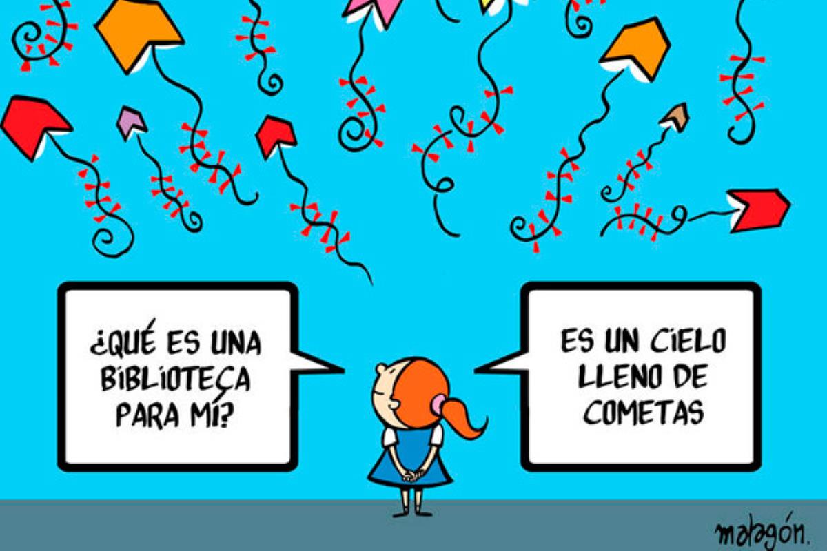 ‘¿Qué es una biblioteca para ti?’, muestra que reúne a veinte grandes firmas del humor gráfico de la prensa española actual, se inaugura el próximo 15 de diciembre