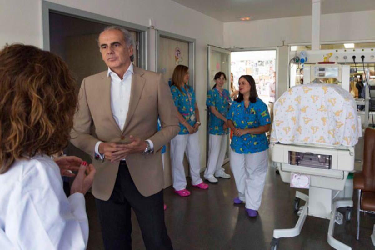 El centro ofrece este espacio para facilitar el descanso de los padres sin tener que alejarse de los pequeños