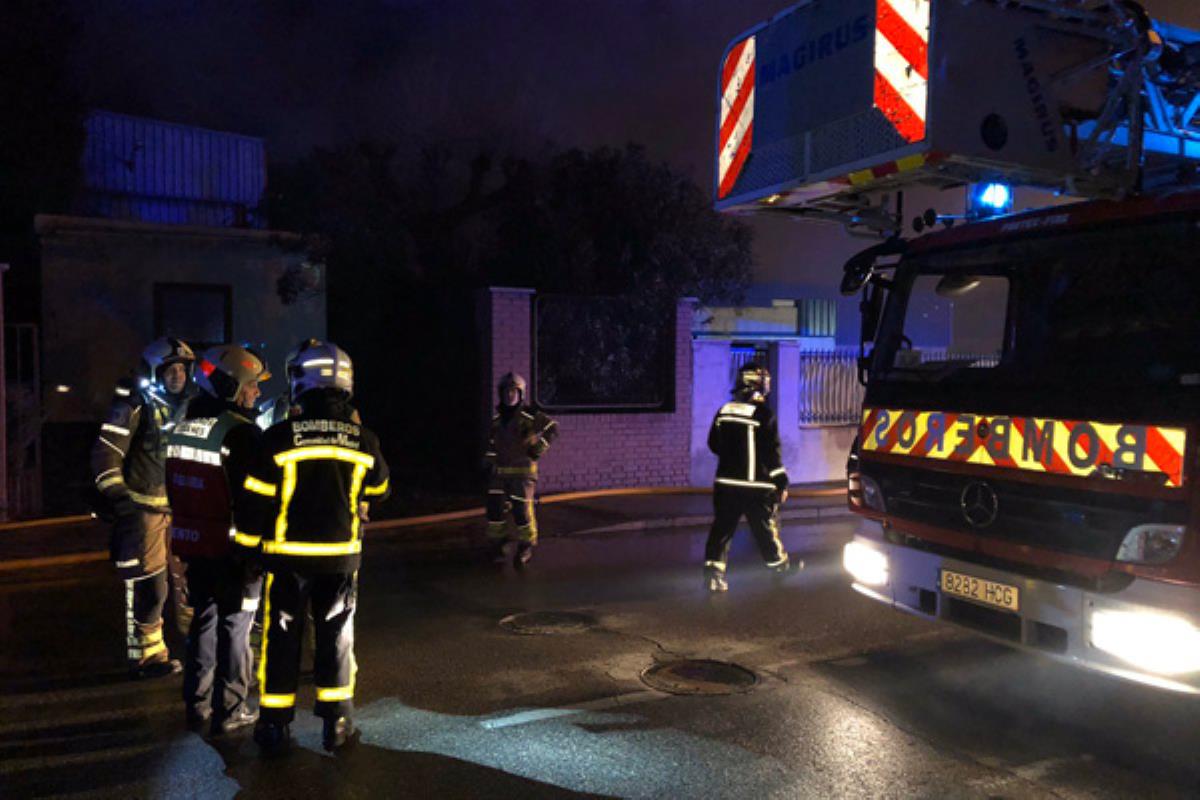 La nave estaba ubicada en el polígono San José de Valderas