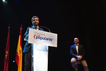 El líder del PP visitó nuestra ciudad para recibir el premio ‘Popular de Alcobendas 2019’
