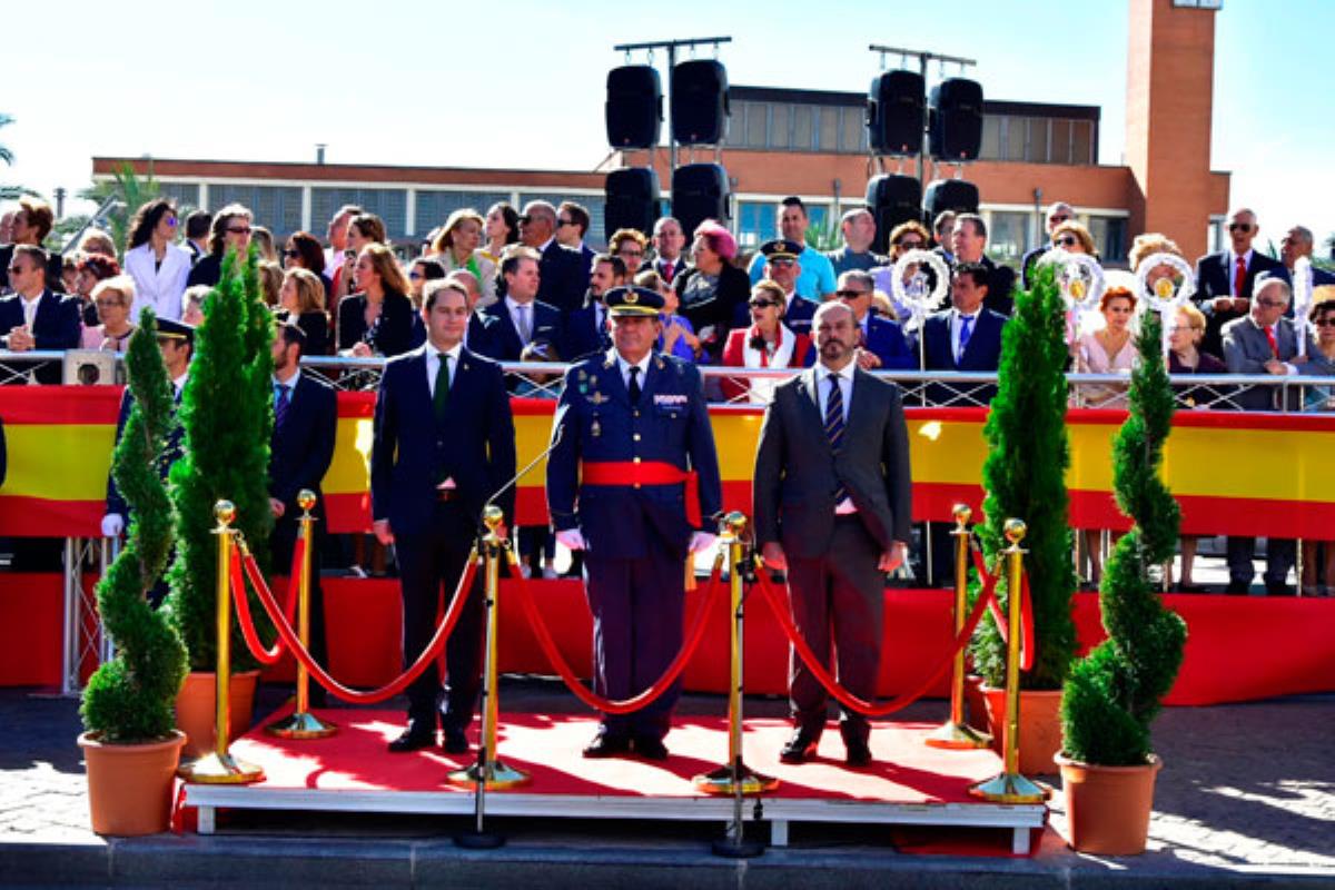 El vicepresidente de la Comunidad de Madrid acudió al Municipio en sus fiestas patronales
