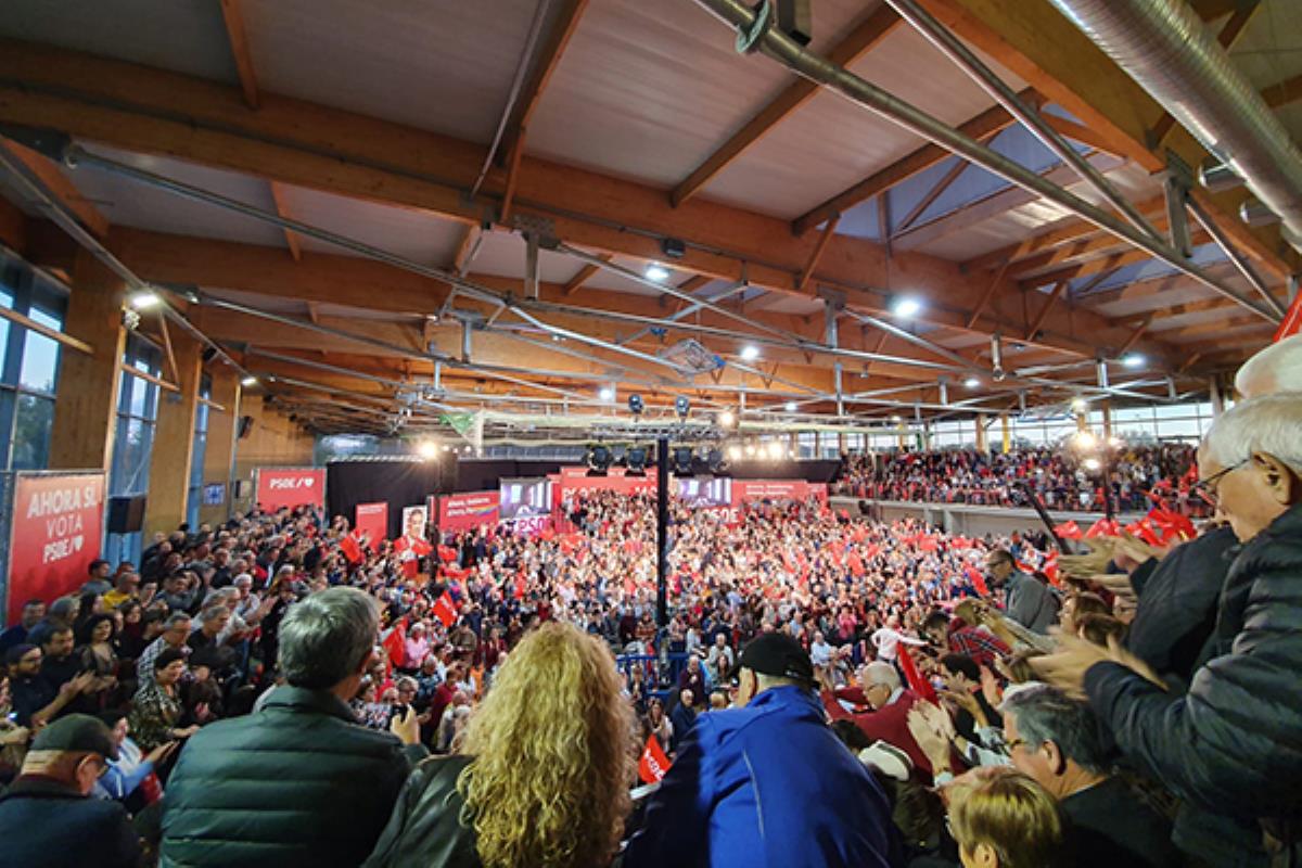 El alcalde llama a la máxima movilización para conseguir un gobierno progresista fuerte