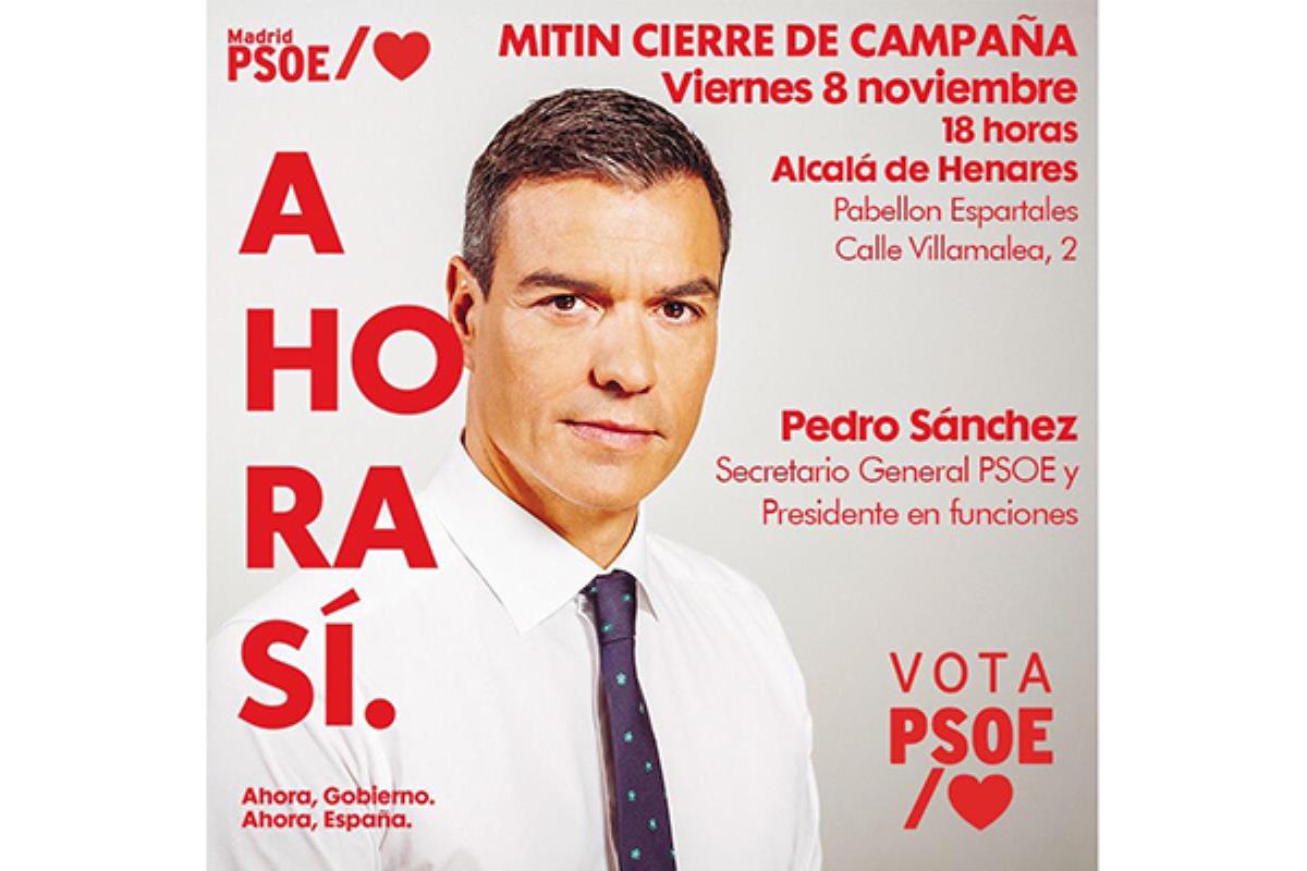 El candidato del PSOE acudirá el viernes a Espartales