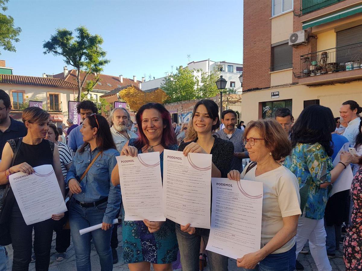 Las distintas candidaturas para la Comunidad de Madrid han suscrito el documento 