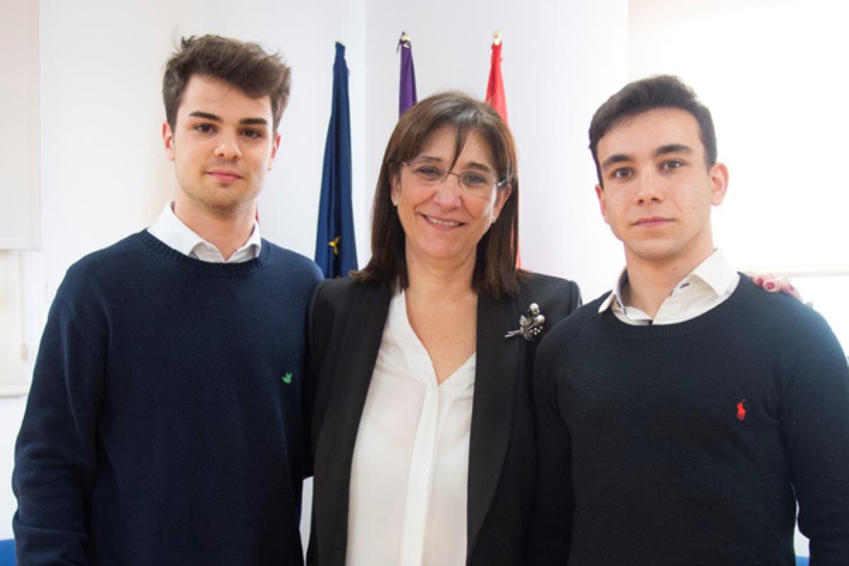 La ciudad ha homenajeado a Javier Soñora y a Sergio García