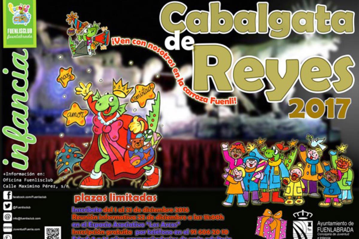 Se abre el plazo de inscripción para acompañar a “Fuenli” en la Cabalgata de Reyes de Fuenlabrada