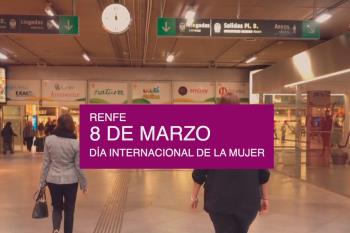 Además, la estación de Atocha también modificará su nombre con motivo del 8 de Marzo