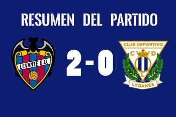 Lee toda la noticia 'Resumen del Levante vs Leganés'