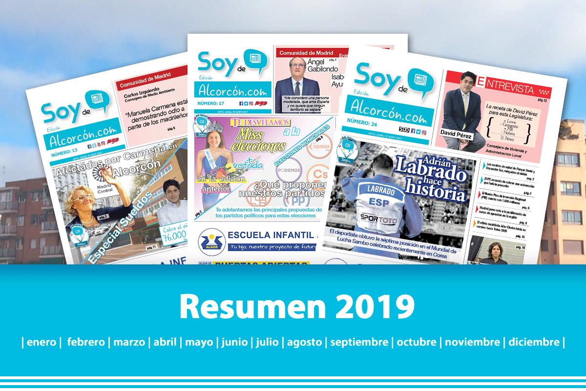 Repasamos los acontecimientos más importantes del 2019 en SoydeAlcorcón