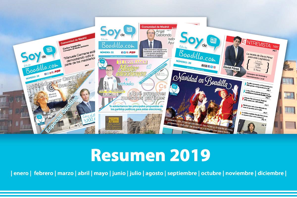 Repasamos los acontecimientos más importantes del 2019 en SoydeBoadilla