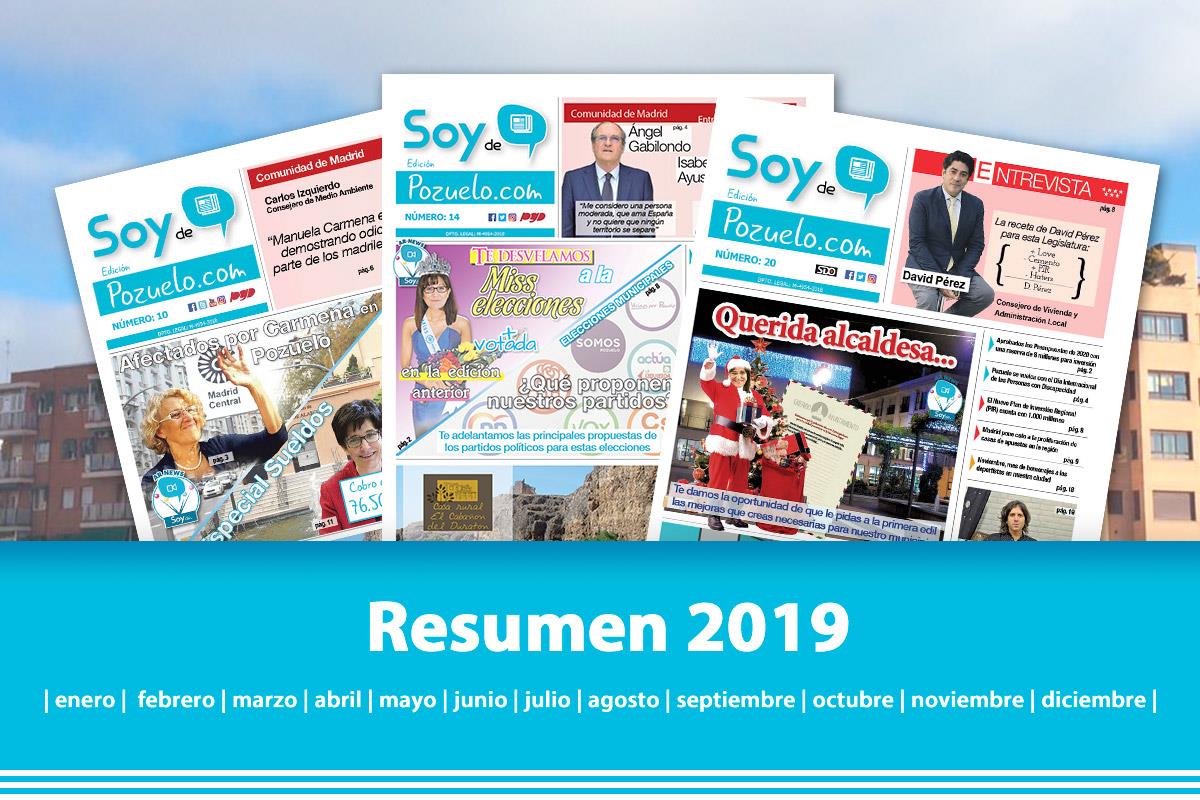 Repasamos los acontecimientos más importantes del 2019 en Soydepozuelo