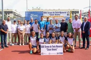 Villalcorta se hizo con el trofeo de la XXII edición del Memorial de tenis en el que participaron 34 jugadores