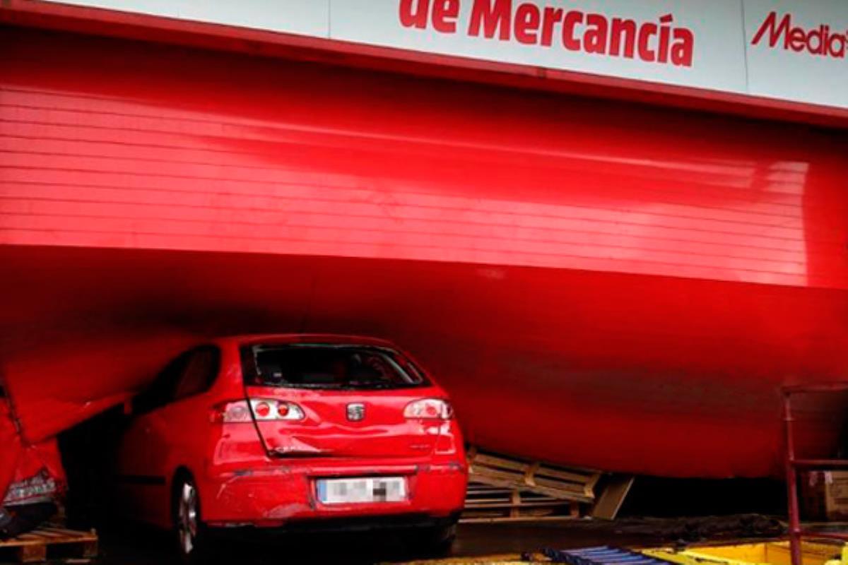 El domingo de madrugada el Mediamarkt de Majadahonda sufrió un atraco de película