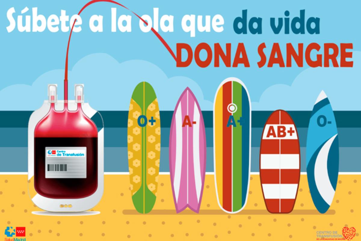 Aproximadamente 1.300 pacientes necesitarán transfusiones este verano