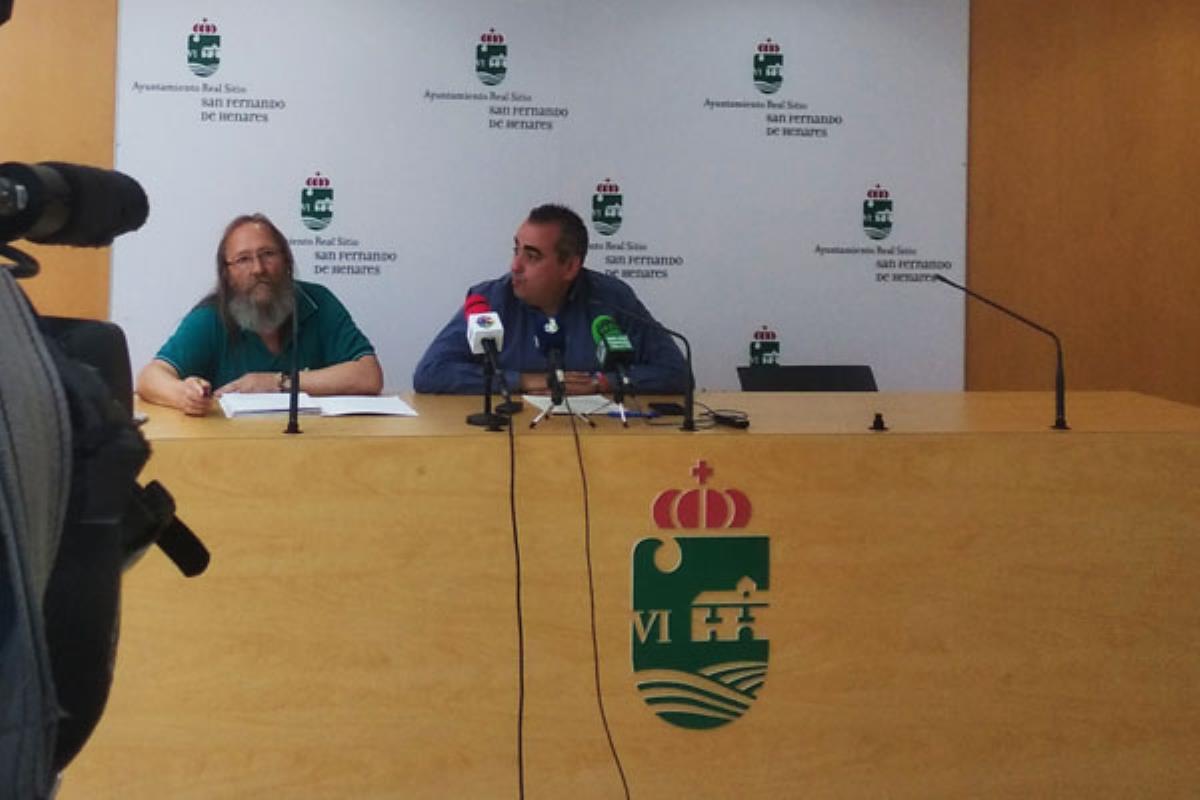 Corpa y un activista contra la contaminación acústica comparecen en una rueda de prensa