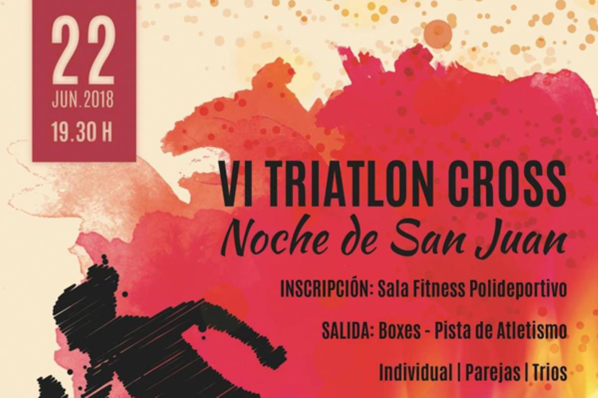 Sanse celebra, el próximo 22 de junio, el VI Triatlón Cross