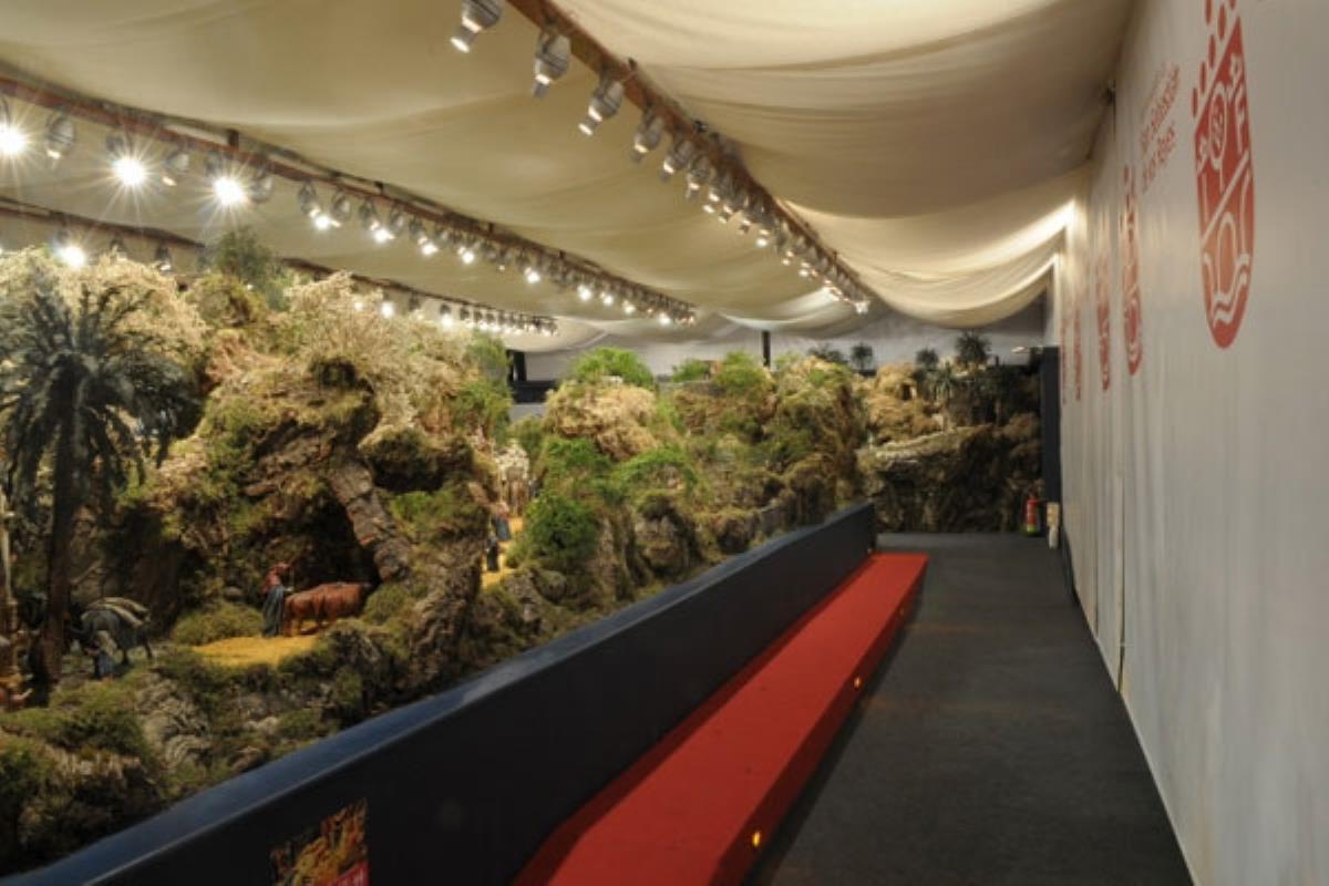 La Asociación de Belenistas cumple 25 años y lo celebran con un belén de más de 200 metros cuadrados