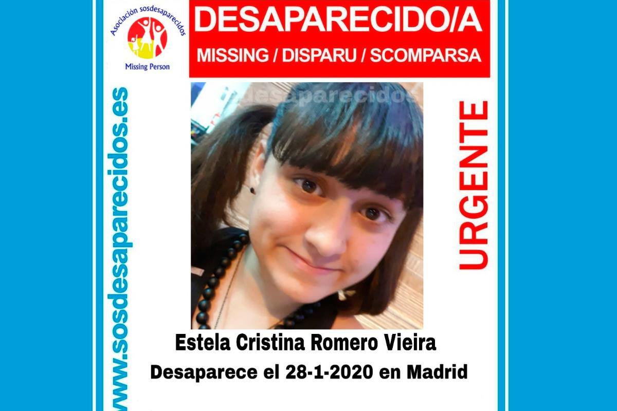 Estela desapareció este martes al llegar al aeropuerto de Barajas procedente de un vuelo de Brasil