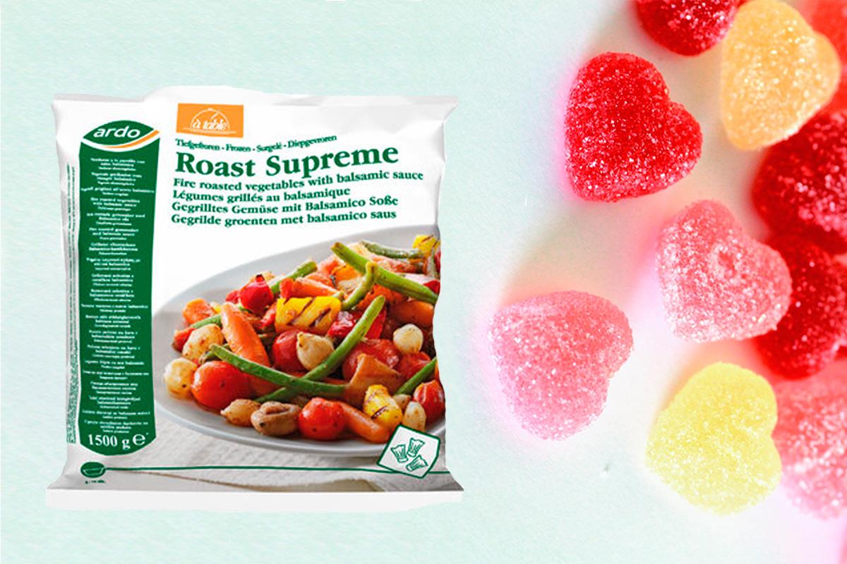 Los productos afectados son unas gominolas españolas y unas verduras procedentes de Dinamarca