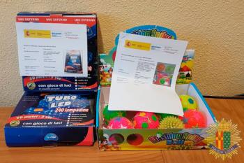 Red de Alertas de la Agencia Española de Consumo, Seguridad Alimentaria y Nutrición ha calificado los juguetes como inseguros