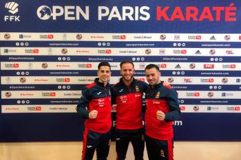 El sanfernandino ha conseguido tres platas en el Open de París y en el Campeonato de España de Karate