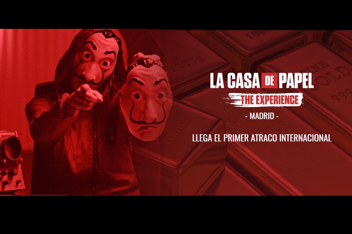 Llega a Madrid 'La Casa de Papel: The Experience', el escape room ambientado en la serie 