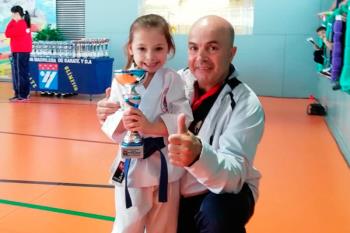 La alumna de la Escuela de Karate de Humanes ha demostrado un talento descomunal en el torneo regional